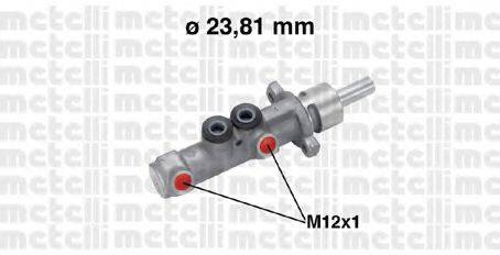 Главный тормозной цилиндр METELLI 05-0572