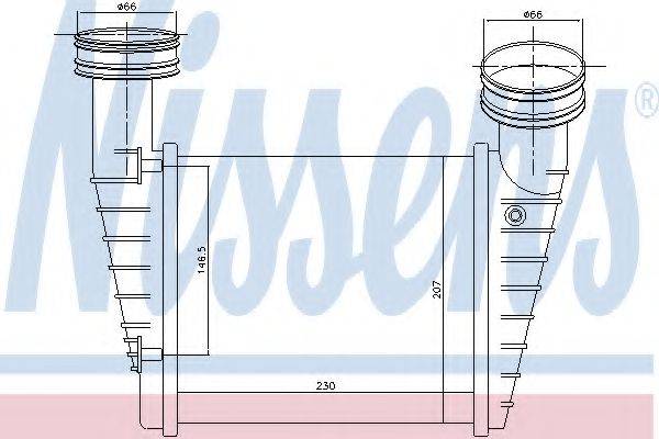 Интеркулер NISSENS 96680