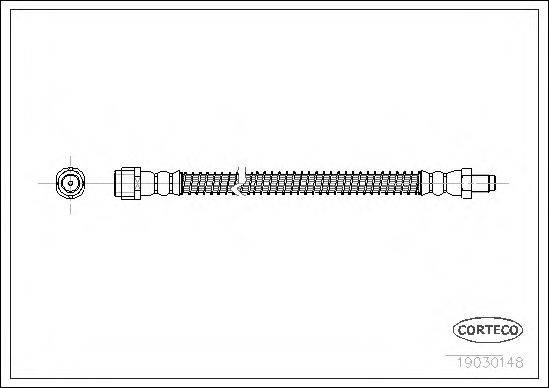 Тормозной шланг CORTECO 19030148