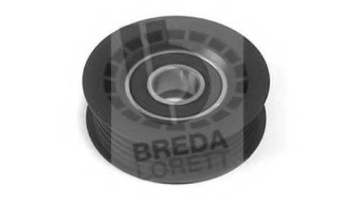 BREDA LORETT POA3323 Паразитный / ведущий ролик, поликлиновой ремень