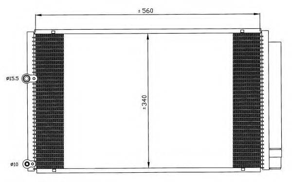 Конденсатор, кондиционер NRF 35601