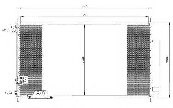 Конденсатор, кондиционер NRF 35740