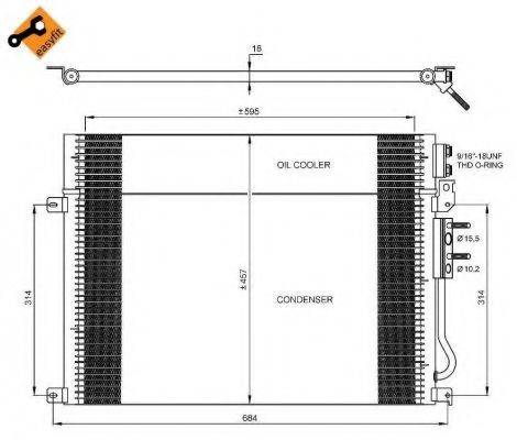 Конденсатор, кондиционер NRF 35920