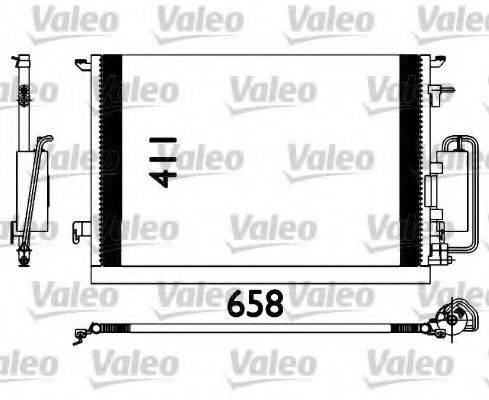 Конденсатор, кондиционер VALEO 817647