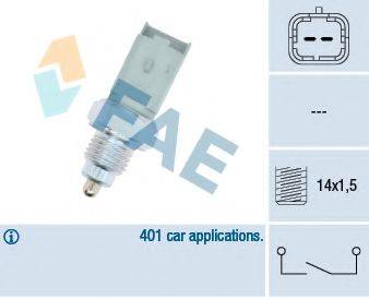 FAE 40491 Выключатель, фара заднего хода