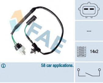 FAE 41281 Выключатель, фара заднего хода