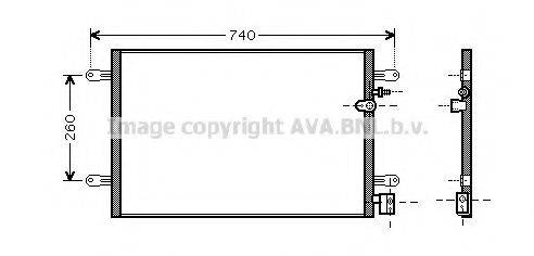 Конденсатор, кондиционер AVA QUALITY COOLING AI5237