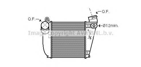 Интеркулер AVA QUALITY COOLING AIA4354