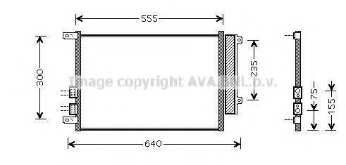 Конденсатор, кондиционер AVA QUALITY COOLING ALA5088D