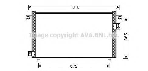 Конденсатор, кондиционер AVA QUALITY COOLING DN5330