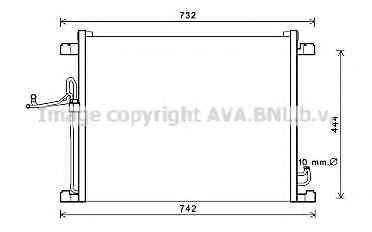 Конденсатор, кондиционер AVA QUALITY COOLING DN5392