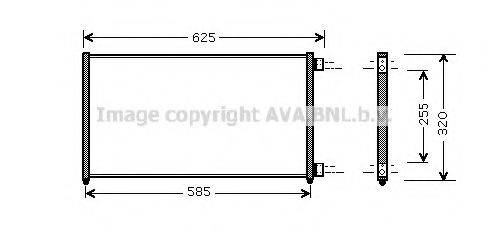 Конденсатор, кондиционер AVA QUALITY COOLING FTA5256