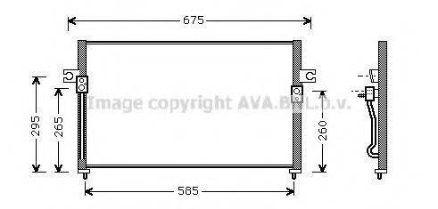 Конденсатор, кондиционер AVA QUALITY COOLING HY5058