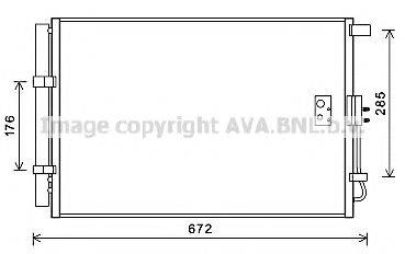 Конденсатор, кондиционер AVA QUALITY COOLING KA5229D