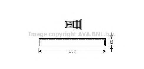 AVA QUALITY COOLING KAD083 Осушитель, кондиционер