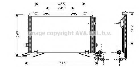 Конденсатор, кондиционер AVA QUALITY COOLING MSA5268