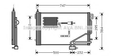 Конденсатор, кондиционер AVA QUALITY COOLING MSA5298D