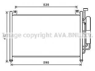 Конденсатор, кондиционер AVA QUALITY COOLING MZA5236D