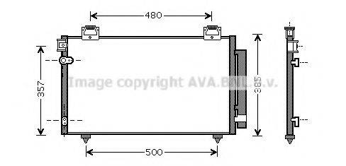 Конденсатор, кондиционер AVA QUALITY COOLING TO5392D