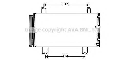 Конденсатор, кондиционер AVA QUALITY COOLING TO5572D