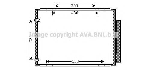 Конденсатор, кондиционер AVA QUALITY COOLING TO5573D