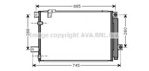 Конденсатор, кондиционер AVA QUALITY COOLING TOA5409D