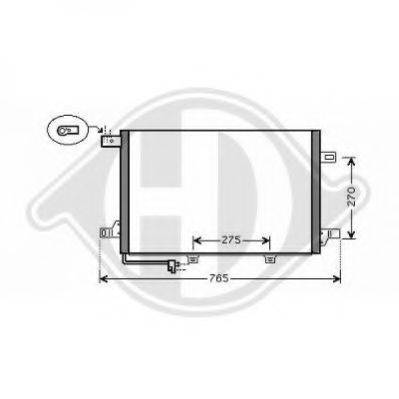 DIEDERICHS 8168100 Конденсатор, кондиционер