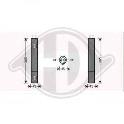 DIEDERICHS 8168109 Осушитель, кондиционер