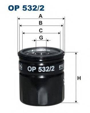 FILTRON OP5322 Масляный фильтр