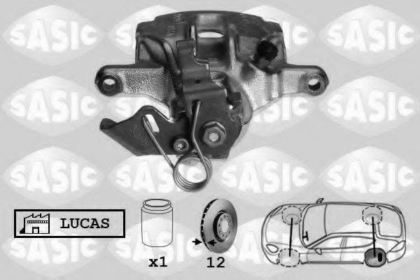 Тормозной суппорт SASIC 6504022