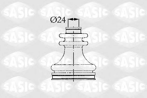 Комплект пылника, приводной вал SASIC 4003425