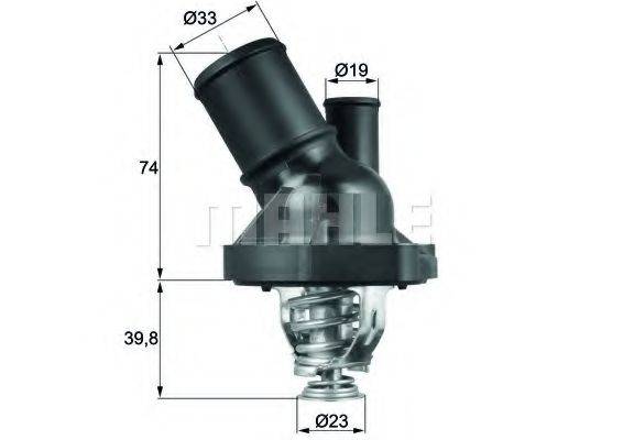 MAHLE ORIGINAL TI20082 Термостат, охлаждающая жидкость