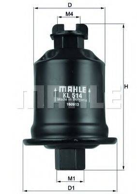 Топливный фильтр MAHLE ORIGINAL KL 514