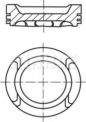 Поршень MAHLE ORIGINAL 030 60 13