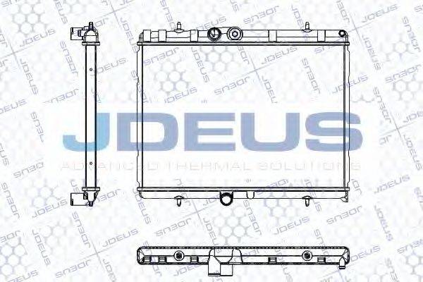 JDEUS RA0210380 Радиатор, охлаждение двигателя