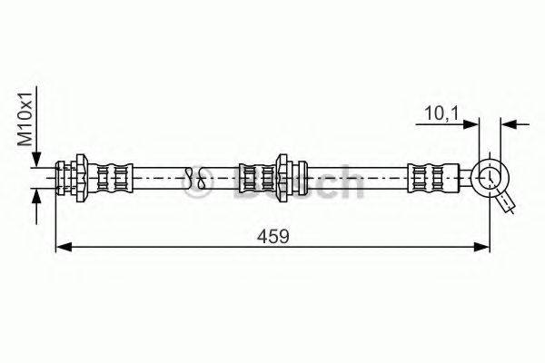 Тормозной шланг BOSCH 1 987 476 958