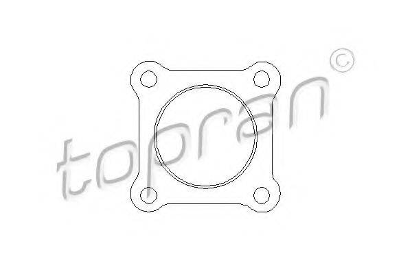 Прокладка, труба выхлопного газа TOPRAN 102 412