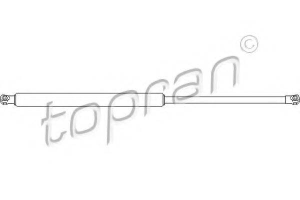 TOPRAN 407963 Газовая пружина, крышка багажник
