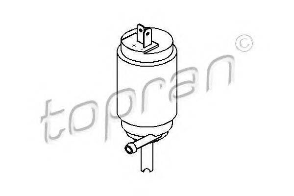 Водяной насос, система очистки окон TOPRAN 401 232