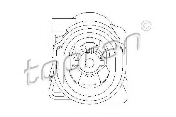 Подвеска, двигатель TOPRAN 407 832