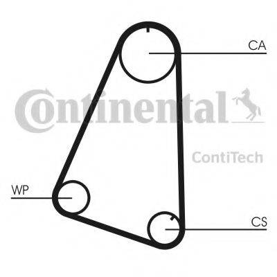 Ремень ГРМ CONTITECH CT504