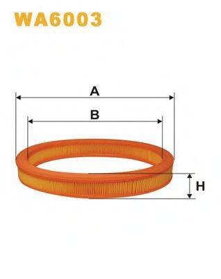 Воздушный фильтр WIX FILTERS WA6003