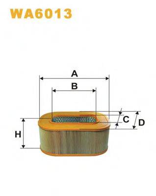 Воздушный фильтр WIX FILTERS WA6013