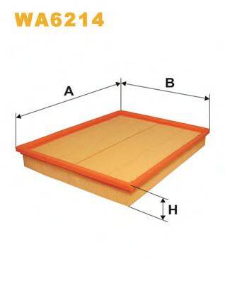 Воздушный фильтр WIX FILTERS WA6214