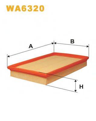 Воздушный фильтр WIX FILTERS WA6320