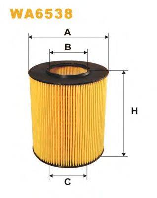 Воздушный фильтр WIX FILTERS WA6538