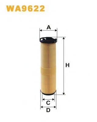 Воздушный фильтр WIX FILTERS WA9622