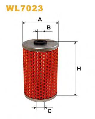 Масляный фильтр WIX FILTERS WL7023