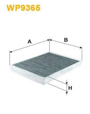 Фильтр, воздух во внутренном пространстве WIX FILTERS WP9365