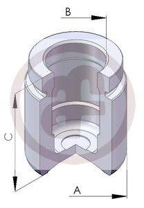 Поршень, корпус скобы тормоза AUTOFREN SEINSA D025125